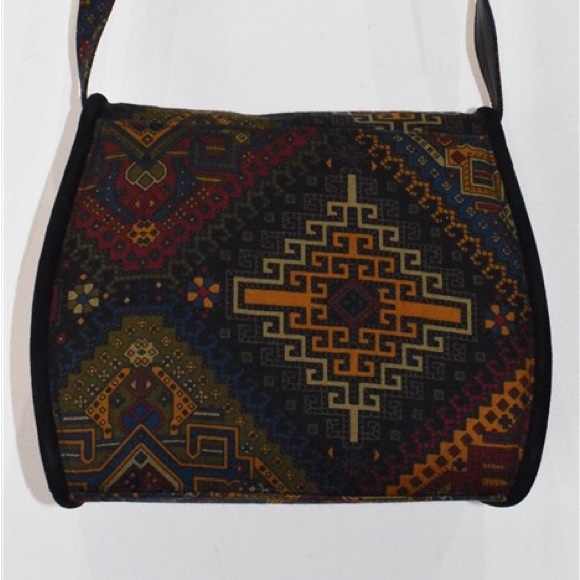 Stuart Weitzman, Shoulder Bag, Tapestry, - Picture 6 of 8